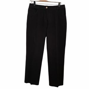 St. John Black 5-Pocket Pants
